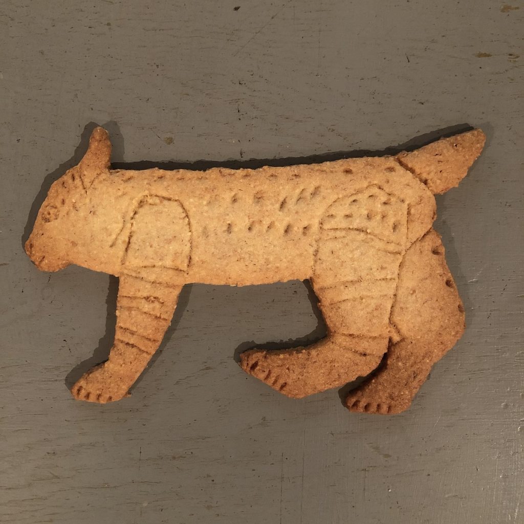 「ANIMALS FROM OAXACA」木彫りクッキー 山猫