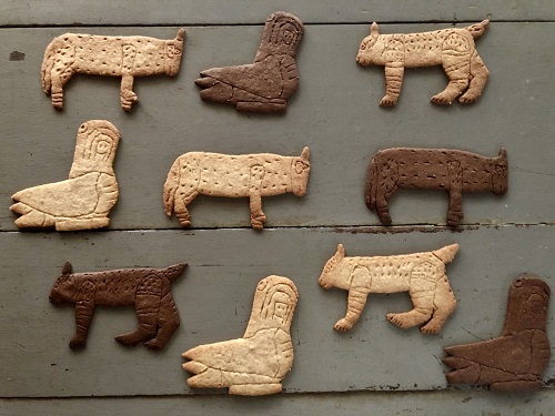 「ANIMALS FROM OAXACA」木彫りクッキー
